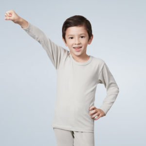 UW322 新雅緻兒童長袖內衣 (男女兼用)